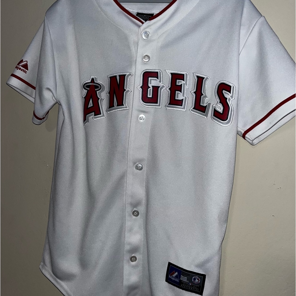 Angels Authentic Mike Trout Jersey (KIDS LARGE)